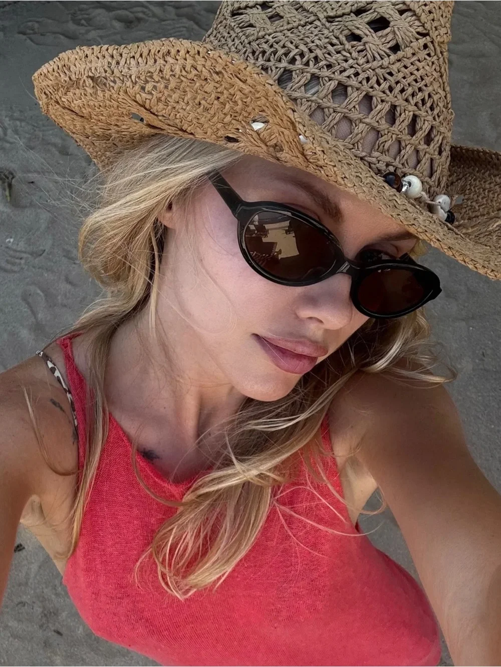 VEHLA June Sunglasses - black brown